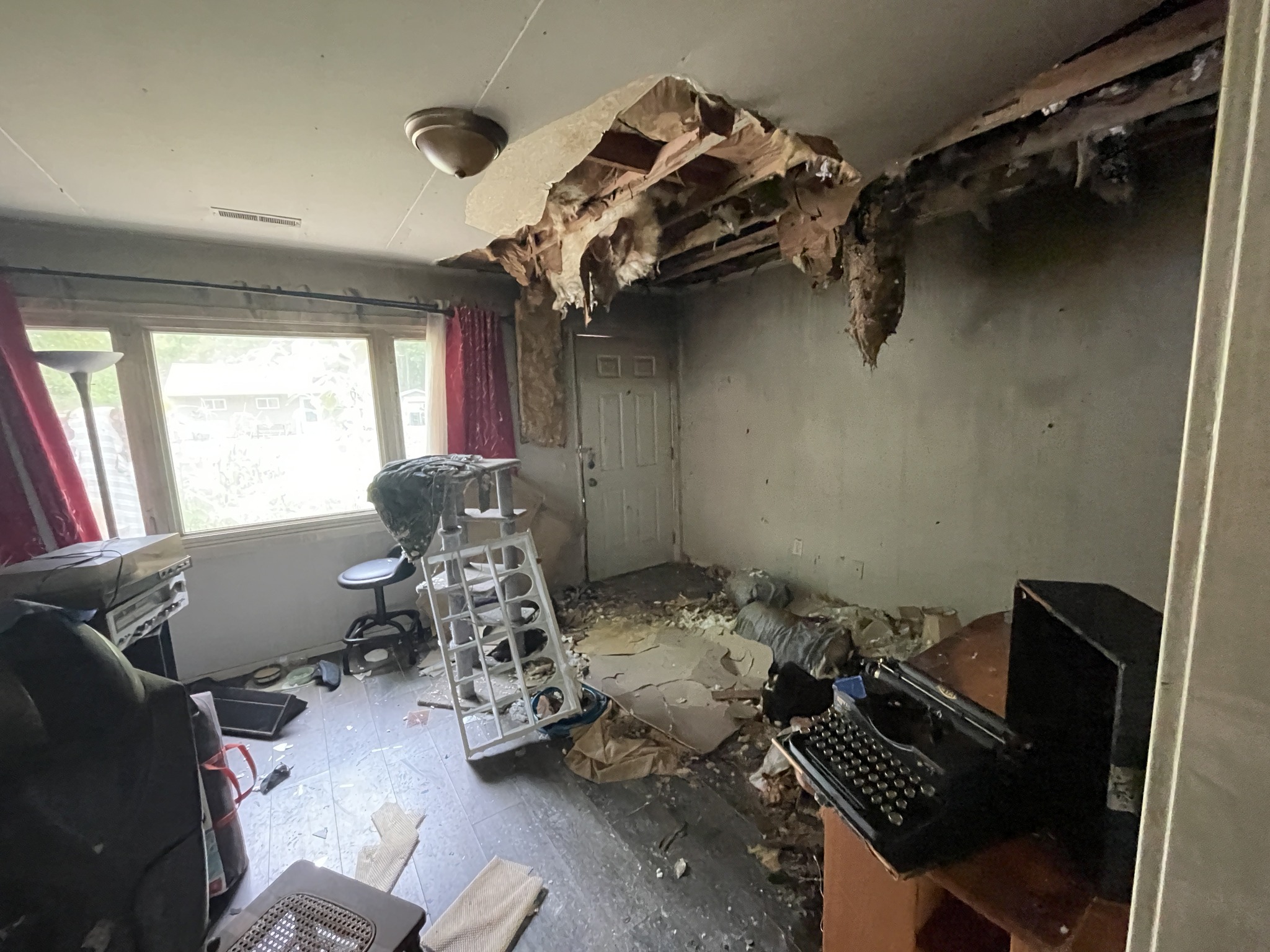 Fire and smoke damage